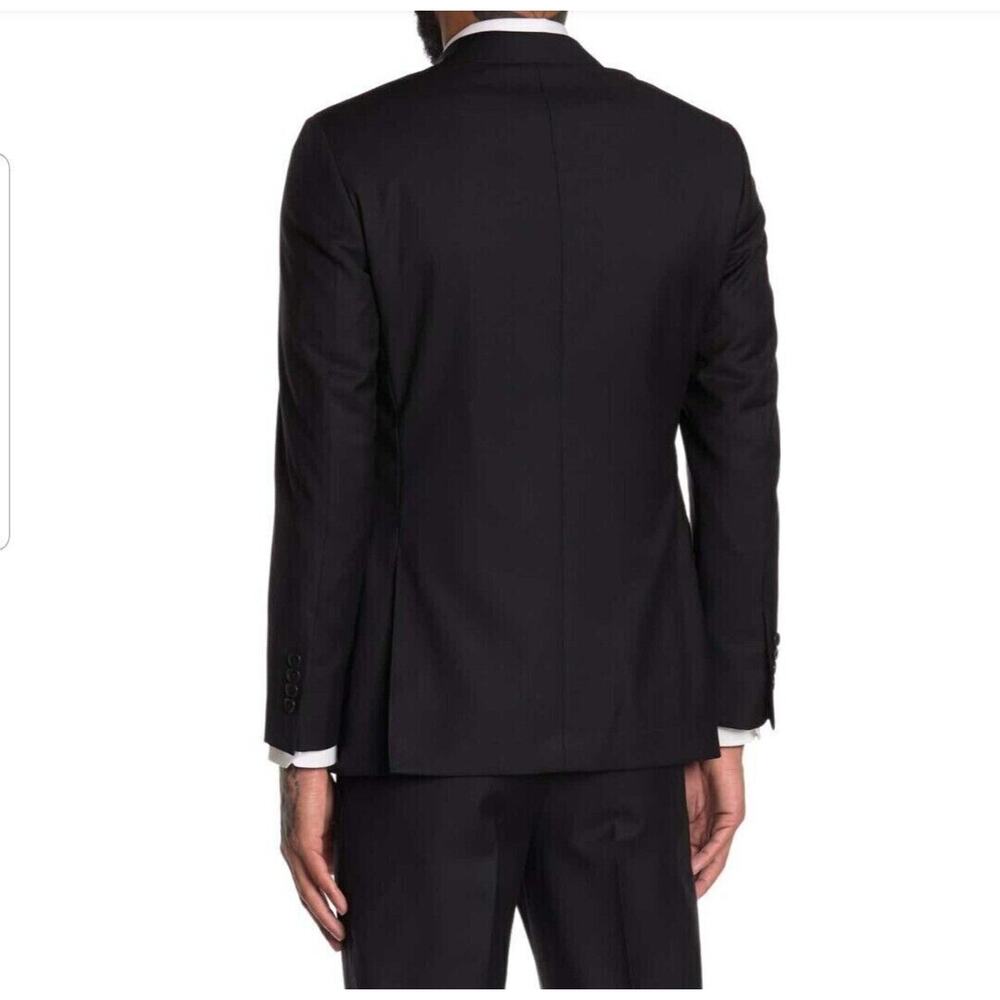 Alton Lane Men's Suit Jacket Tailored Fit Notch Lapel Collared Sz 42R Black NWT - Picture 2 of 8